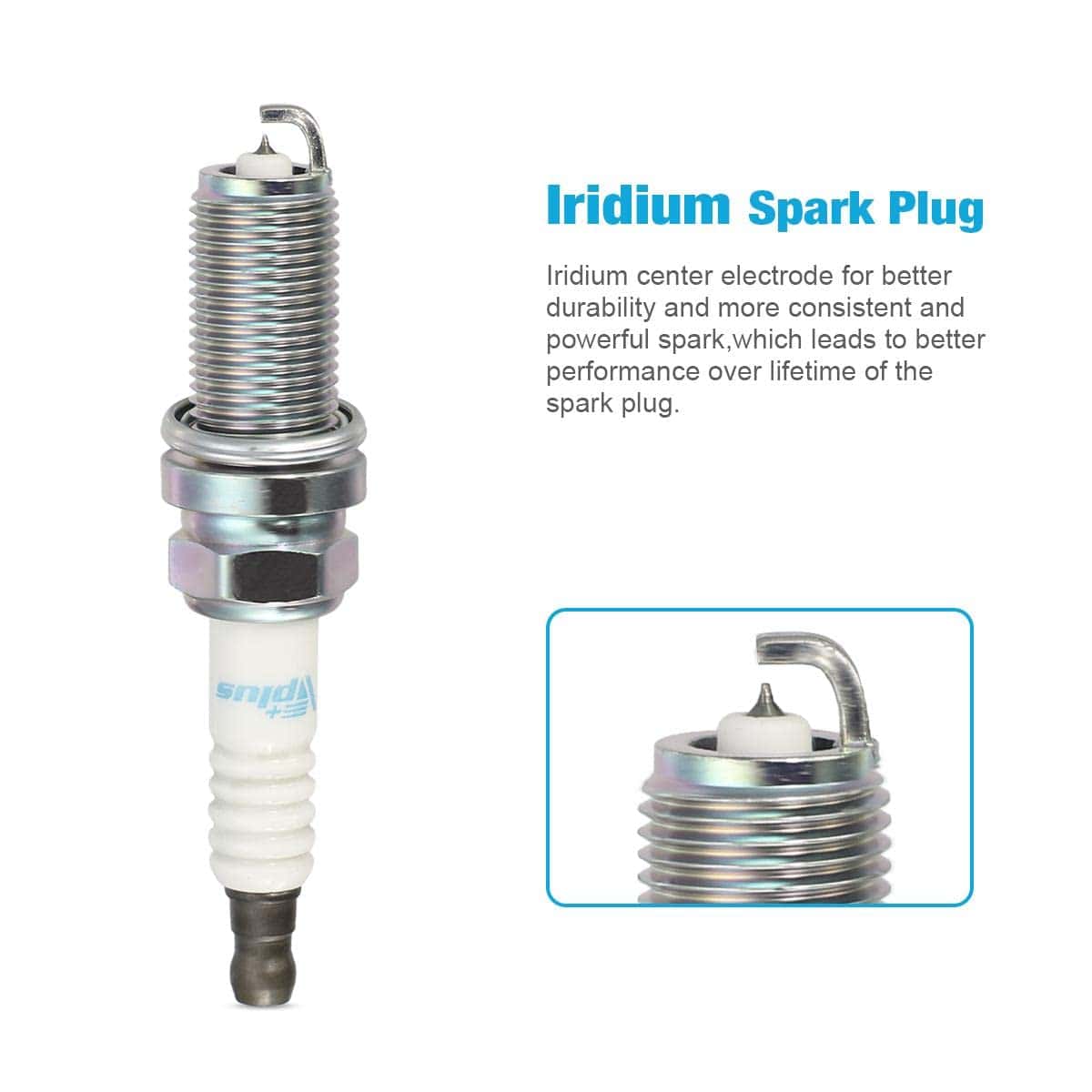 Conjunto de 8 bobinas de encendido y bujías de iridio UF510 - Imagen 4