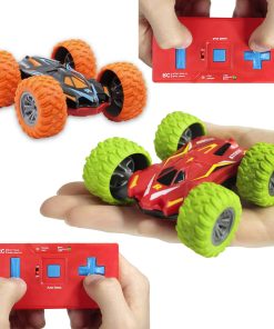Paquete de 2 Autos a Control Remoto Mini, Coche Acrobático