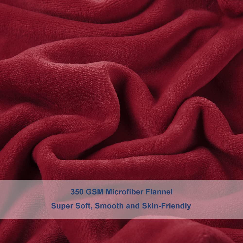 Manta de Lujo de Microfibra de Felpa Surii Home, Súper - Imagen 3