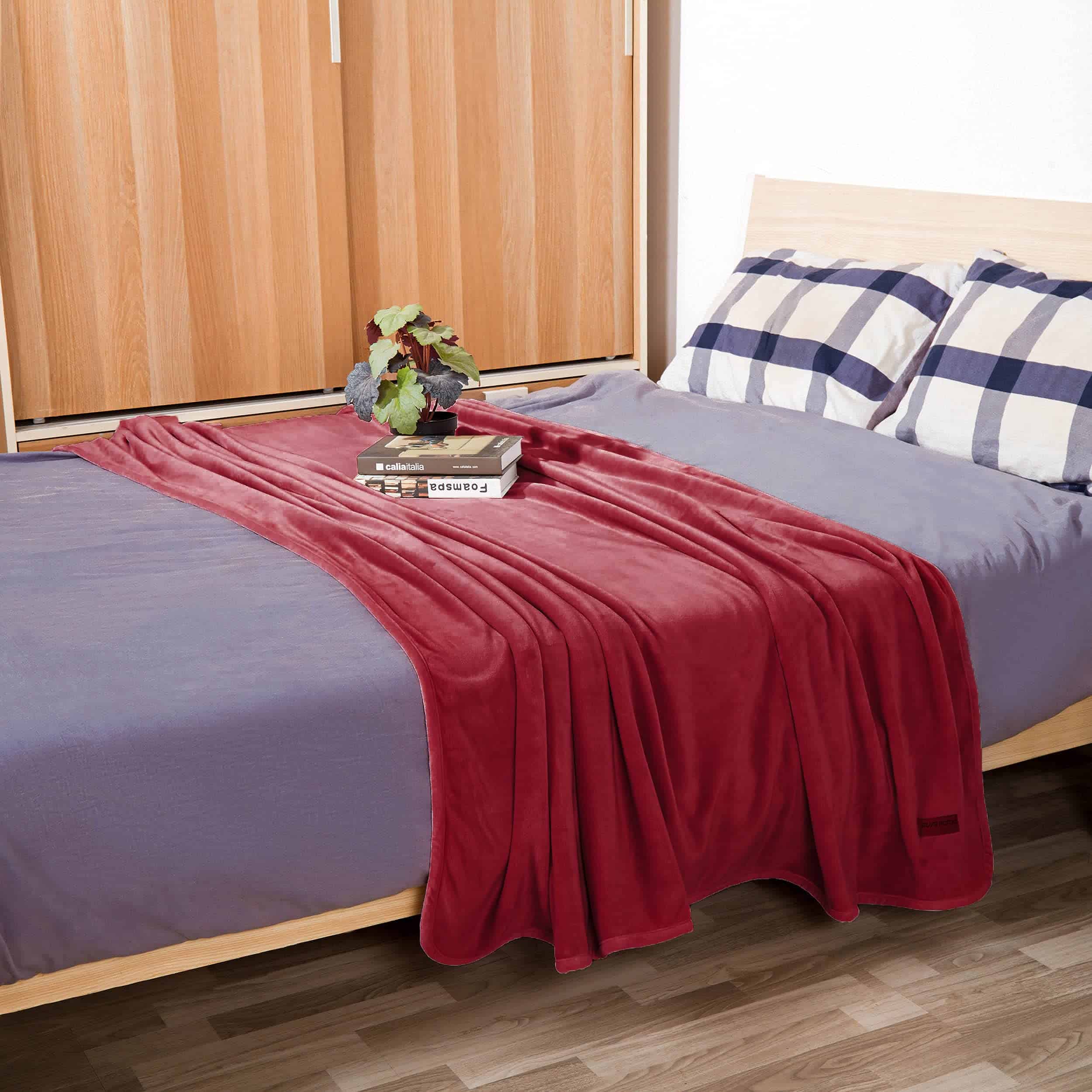 Manta de Lujo de Microfibra de Felpa Surii Home, Súper - Imagen 10