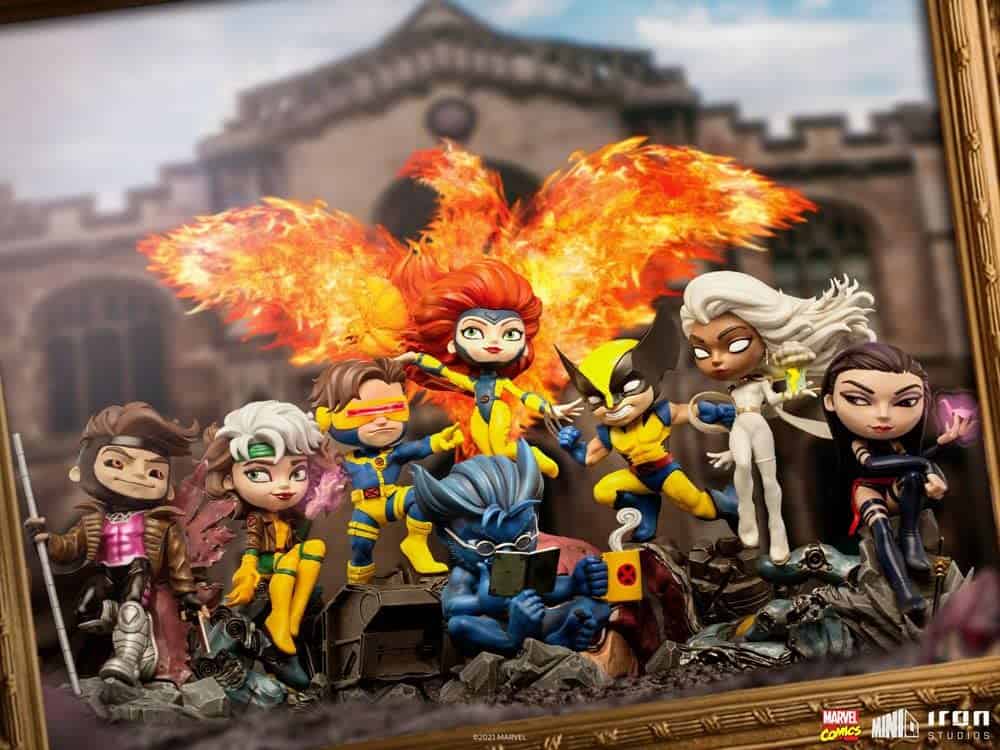Estatua de vinilo Minico X-Men Gambit de Iron Studios - Imagen 8