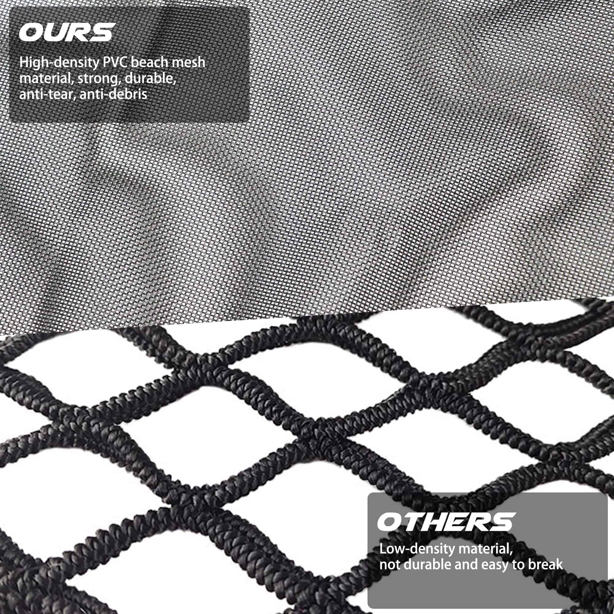 Red protectora de ventana UTV frontal trasera derecha - Imagen 5