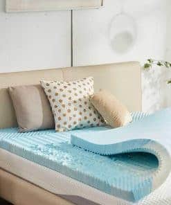 SINWEEK Colchón Topper de 3 Pulgadas 5-Zona Colchón de