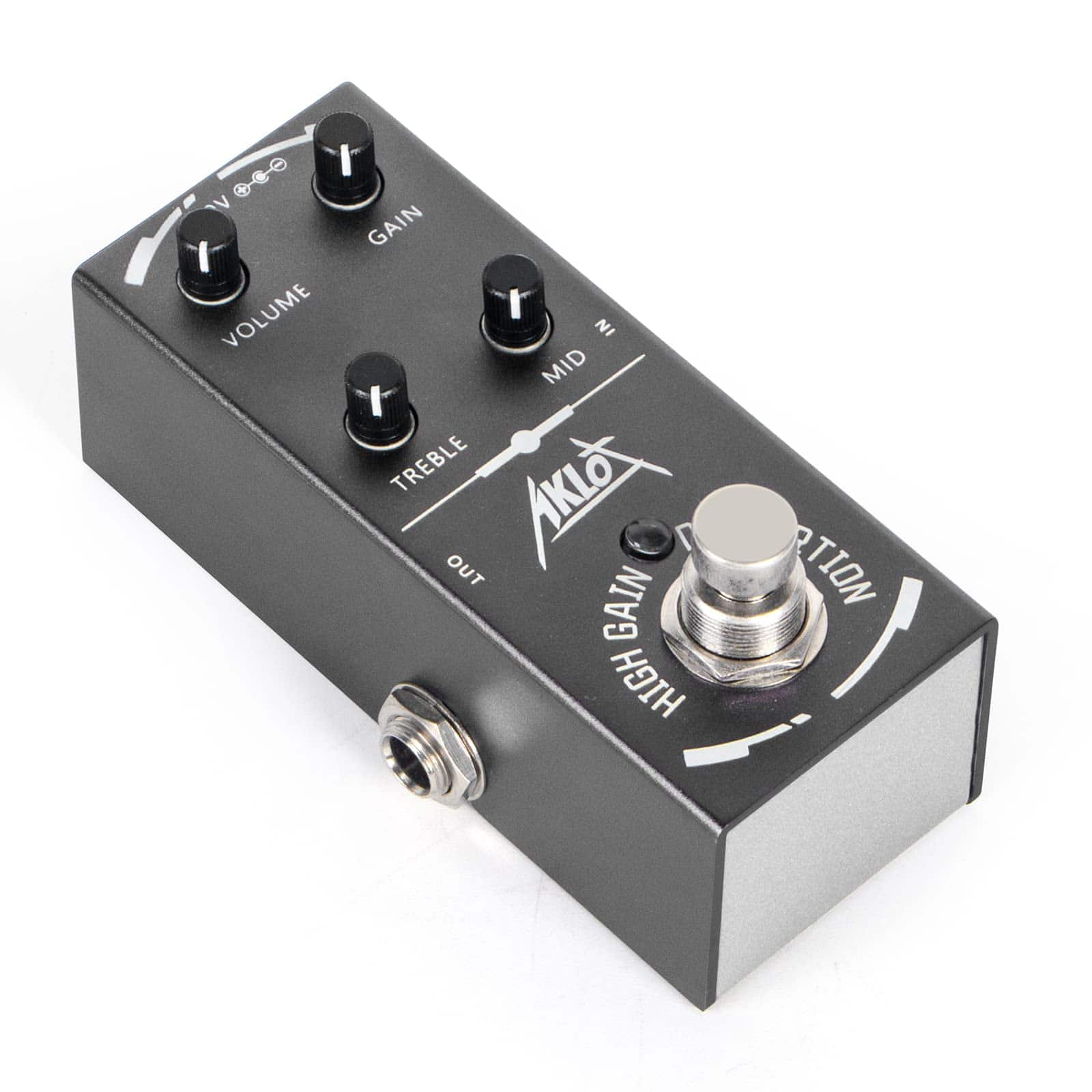Pedal de Distorsión de Alto Ganancia para Guitarra, Pedal