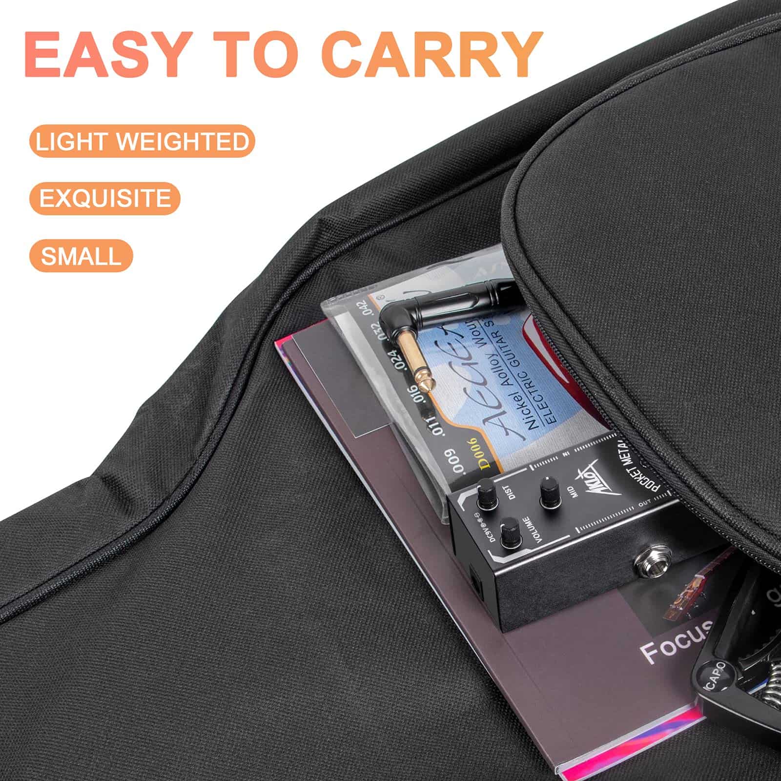 Pedal de guitarra de bolsillo de metal, Pedales de efectos - Imagen 8