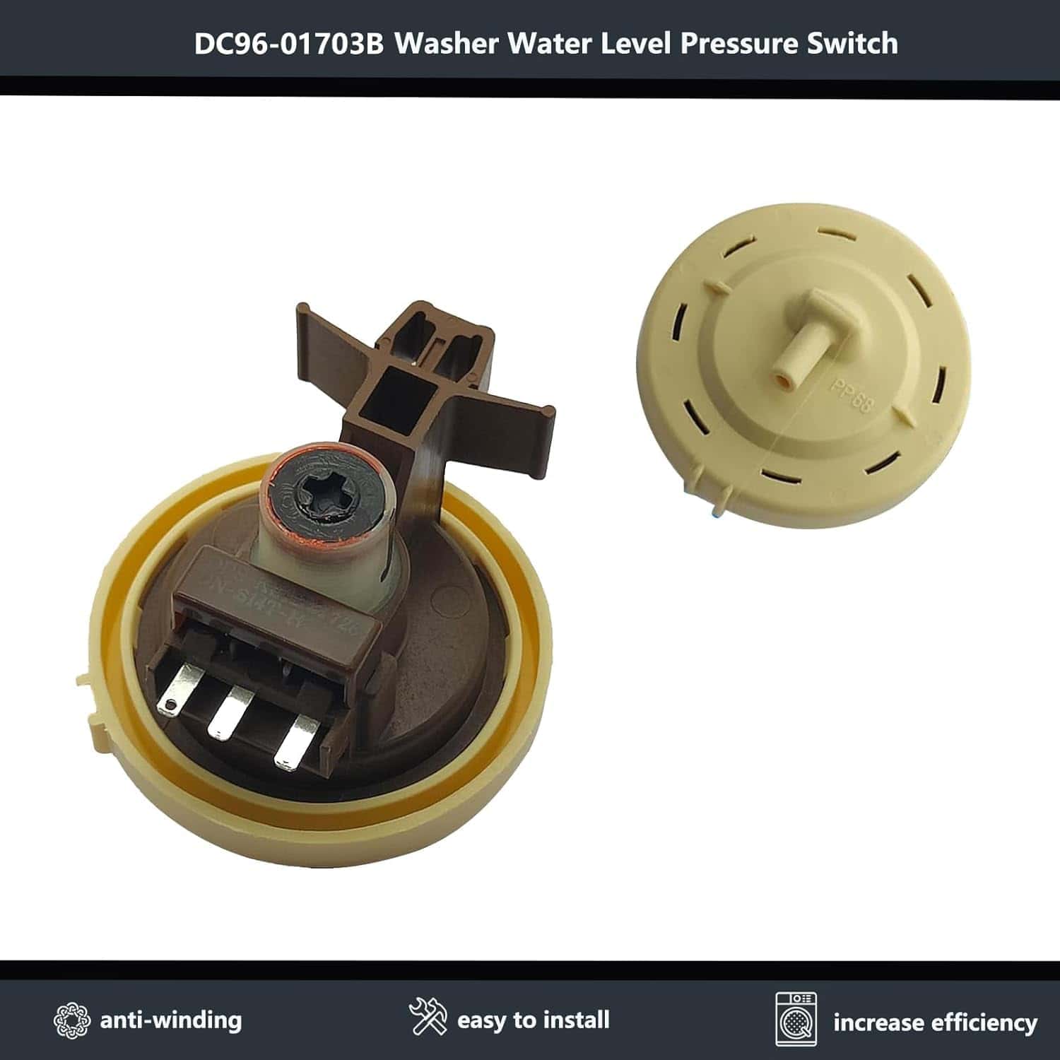Interruptor de nivel de agua para lavadora DC96-01703B - Imagen 4