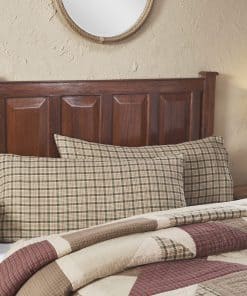 Fundas de Almohada a Cuadros Cider Mill de VHC Brands para