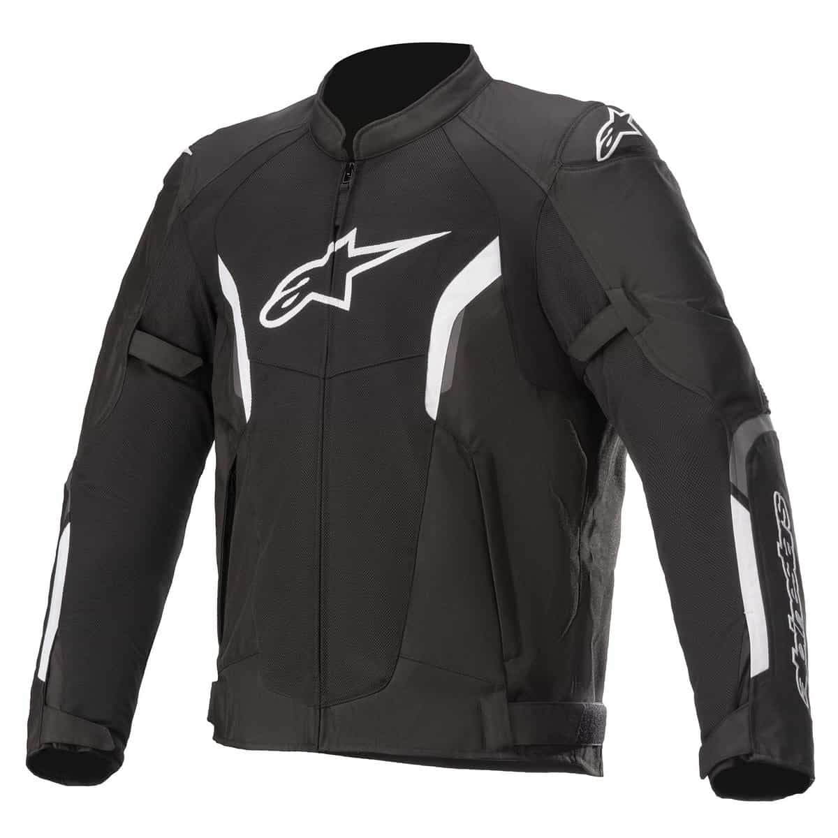 Chamarra de Motocicleta Alpinestars, Negro/Blanco