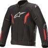 Chaqueta Alpinestars AST V2 Air (XL, Negro/Rojo Fluo)