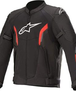 Chaqueta Alpinestars AST V2 Air (XL, Negro/Rojo Fluo)