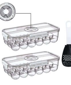 Organizador de Huevos para Refrigerador JMSWENJUAN -