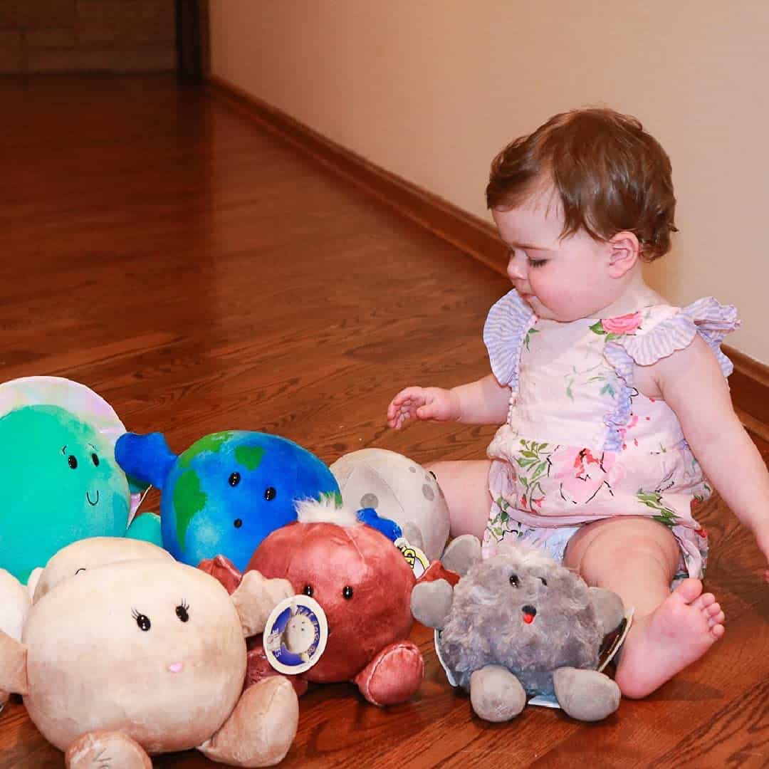 Set de Peluches Sistema Solar Celestial Buddies 12 Piezas - Imagen 4