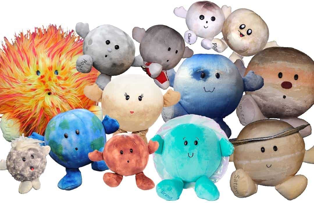 Set de Peluches Sistema Solar Celestial Buddies 12 Piezas - Imagen 3