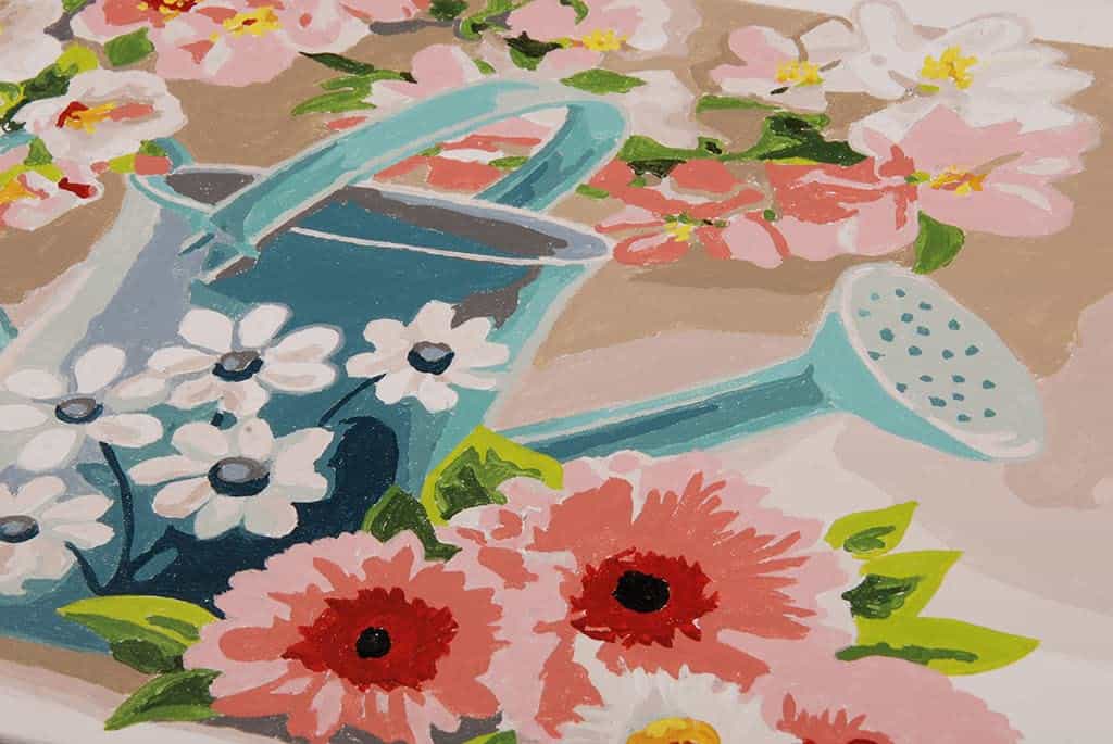 Kit de Pintura por Números Vervaco WATERNG CN, Regadera con - Imagen 7