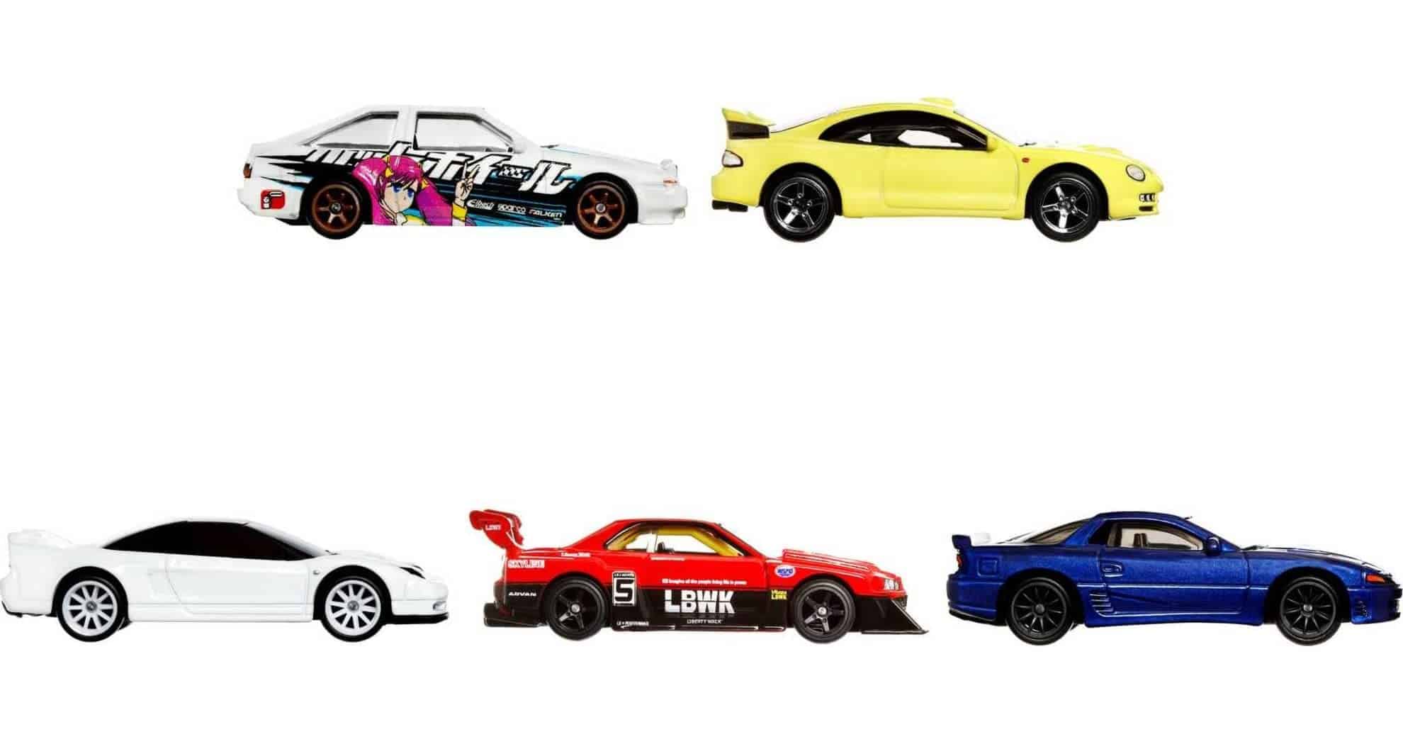 Hot Wheels Premium Car Culture Mountain Drifters Set de - Imagen 4