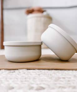 Elegante Juego de Comedero de Silicona para Mascotas