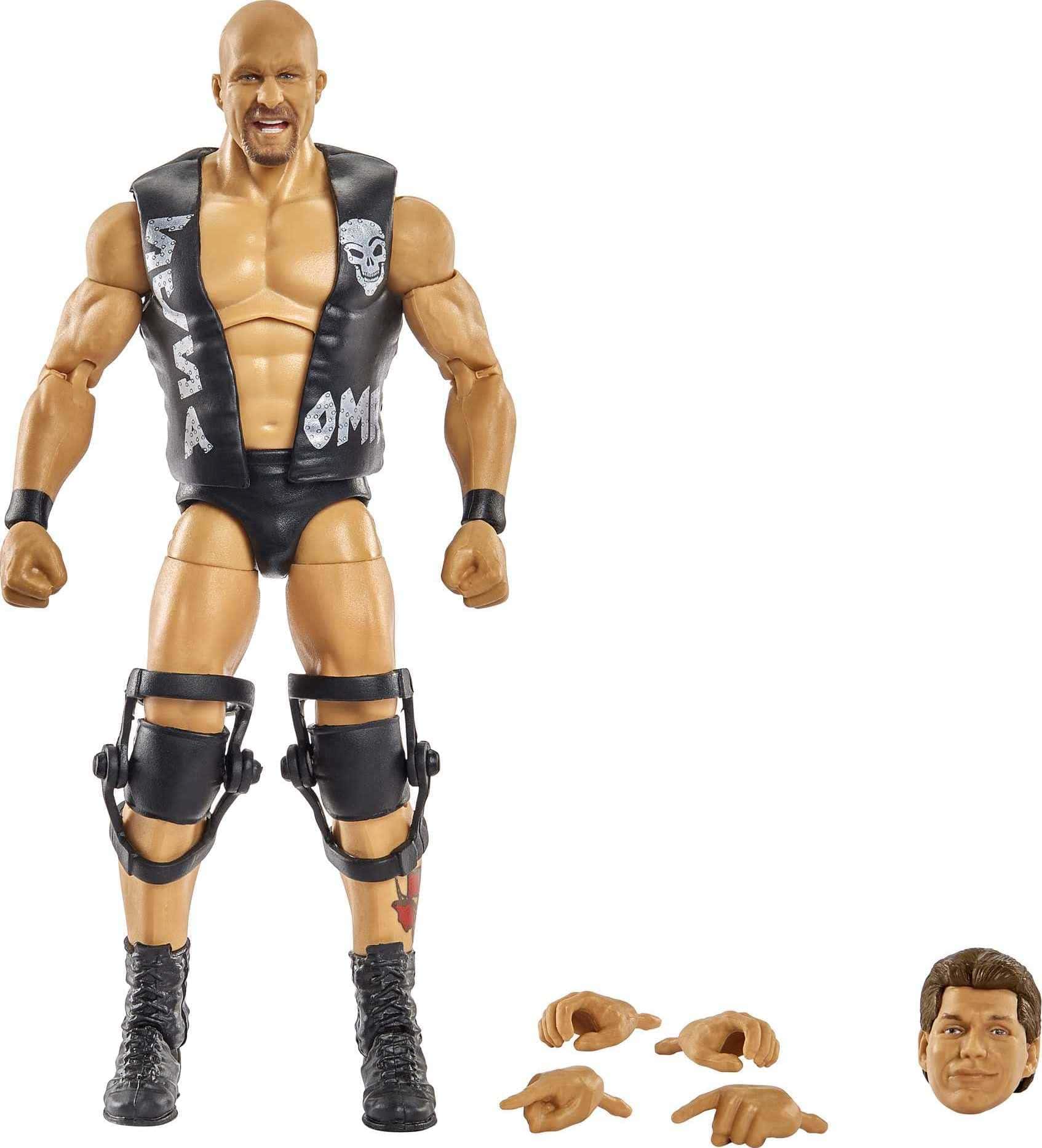 Figura de acción de Mattel WWE 'Stone Cold' Steve Austin