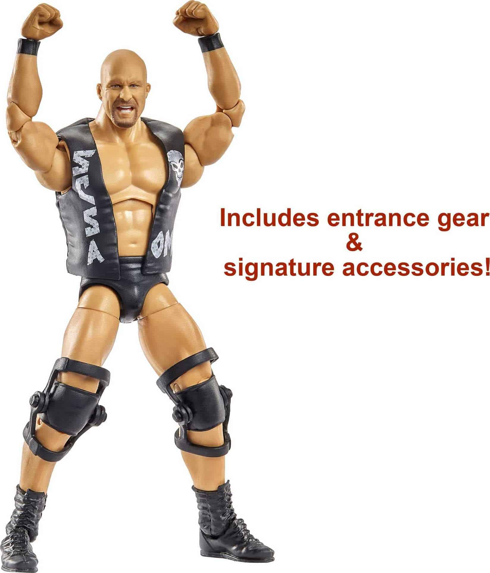 Figura de acción de Mattel WWE 'Stone Cold' Steve Austin - Imagen 3