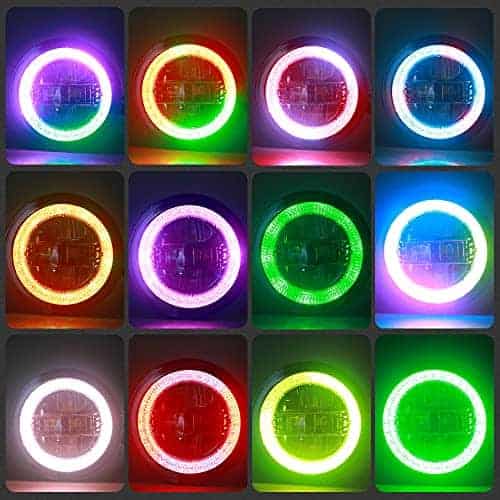 Faros LED RGB SPL JL de 9 pulgadas aprobados por DOT con - Imagen 6