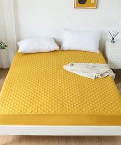 vctops Sábana Acolchada Protector de Colchón Impermeable