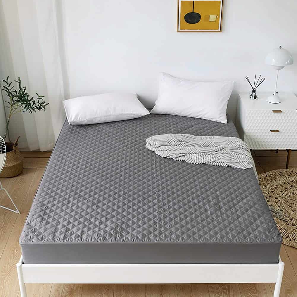 vctops Sábana Ajustable Acolchada Protector de Colchón