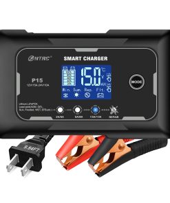 Cargador lifepo4 15-Amp Automático Inteligente, Cargador de