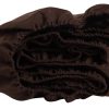 Sábana Ajustable 100% Lino Europeo, Lino -Chocolate