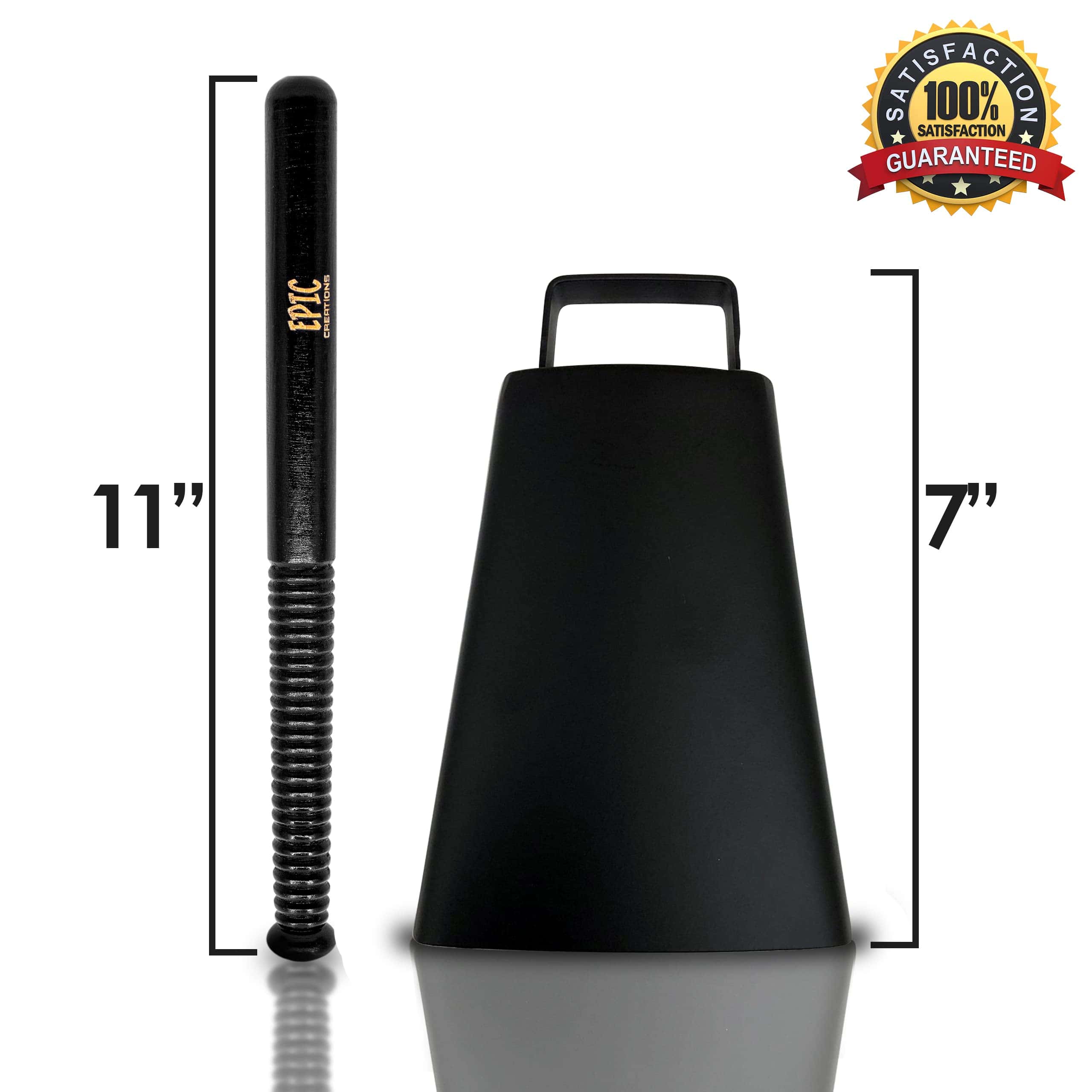 Campana con mango de 7 pulgadas y baqueta para campana de - Imagen 8