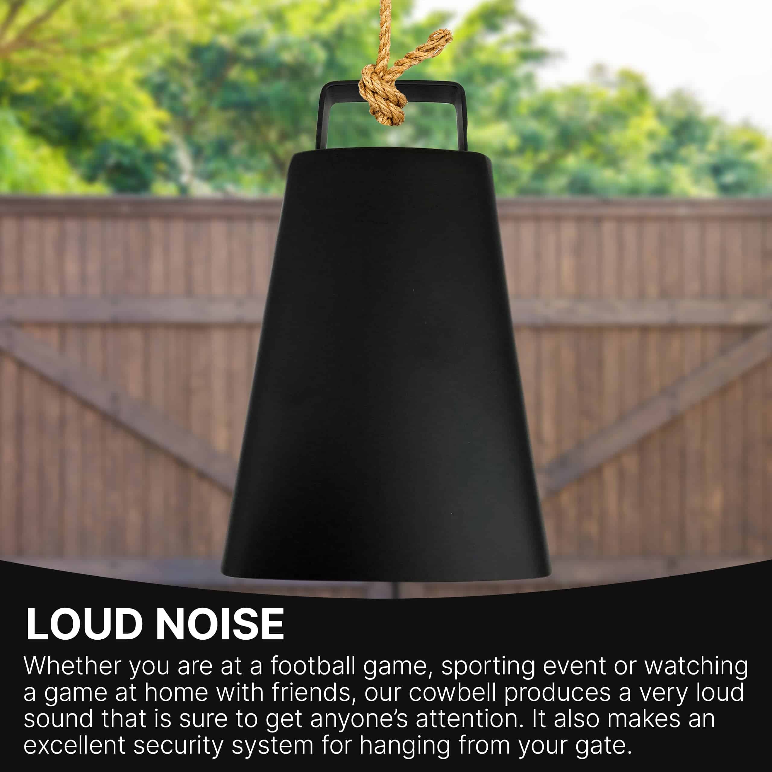 Campana con mango de 7 pulgadas y baqueta para campana de - Imagen 6