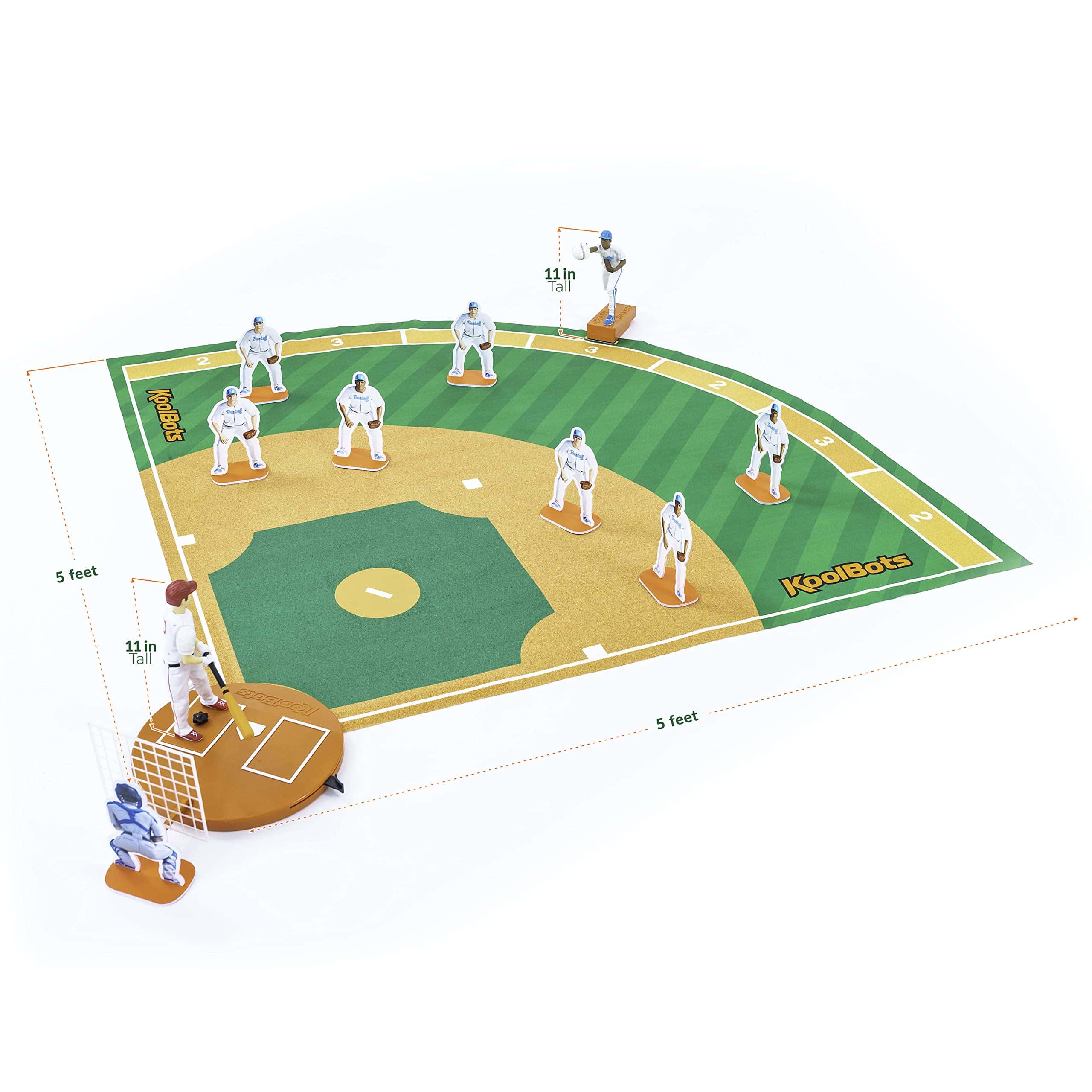 Juego de Béisbol StrikeZone - Campo Gigante de 5 x 5 pies,