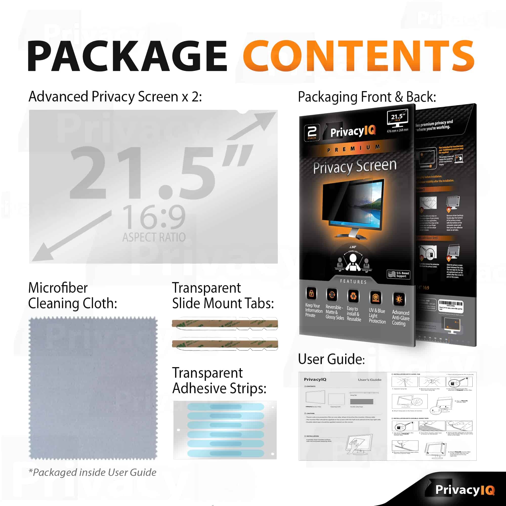 Filtro de privacidad de monitor de 21.5 pulgadas 16:9 - Imagen 8
