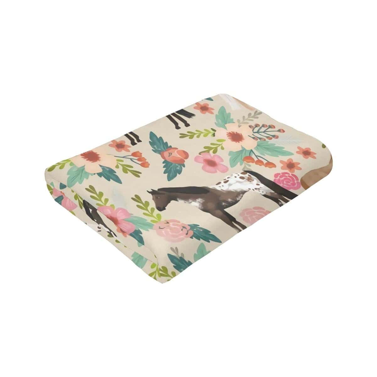 Manta de Franela 3D Knsoiv, Caballos Razas de Caballos - Imagen 7