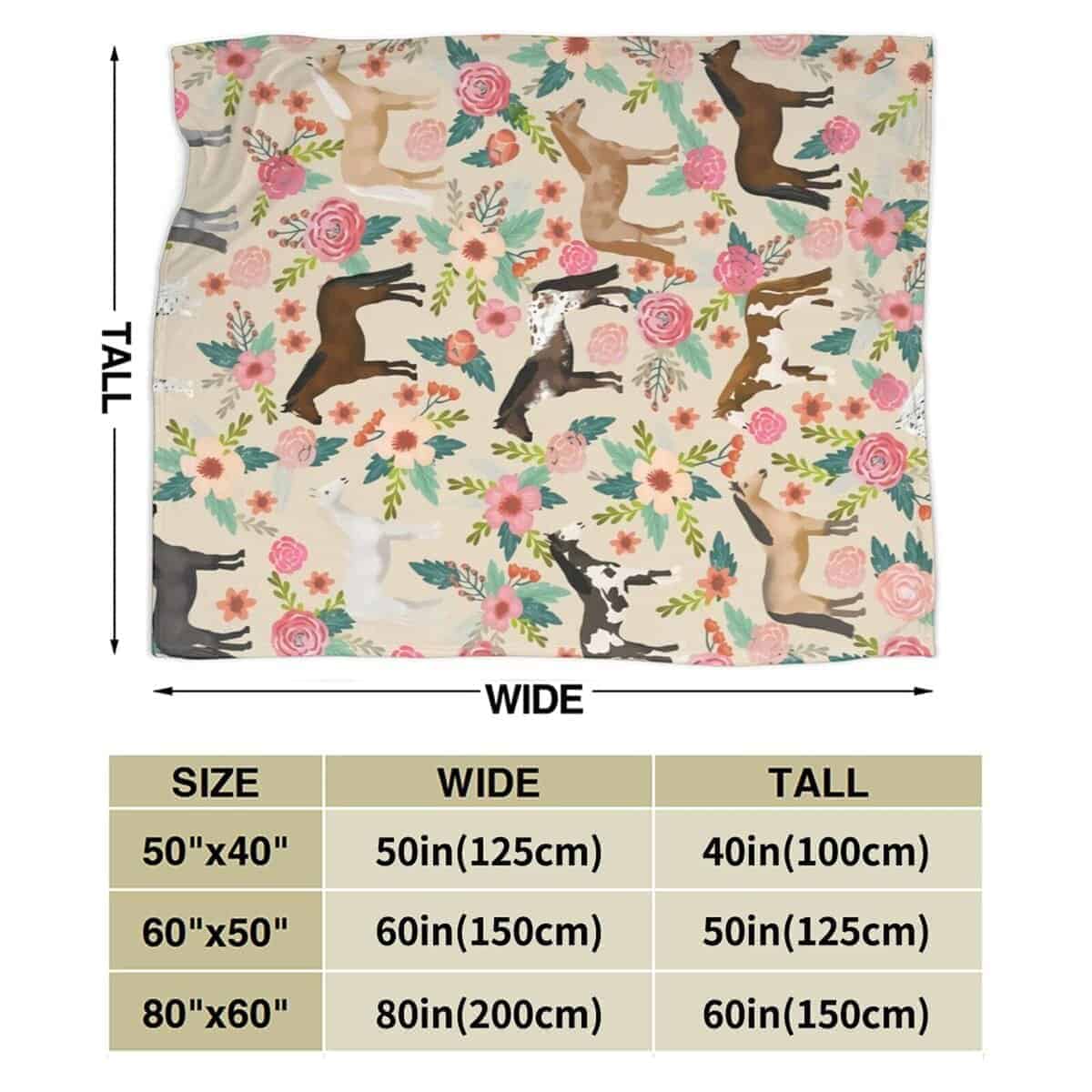 Manta de Franela 3D Knsoiv, Caballos Razas de Caballos - Imagen 4