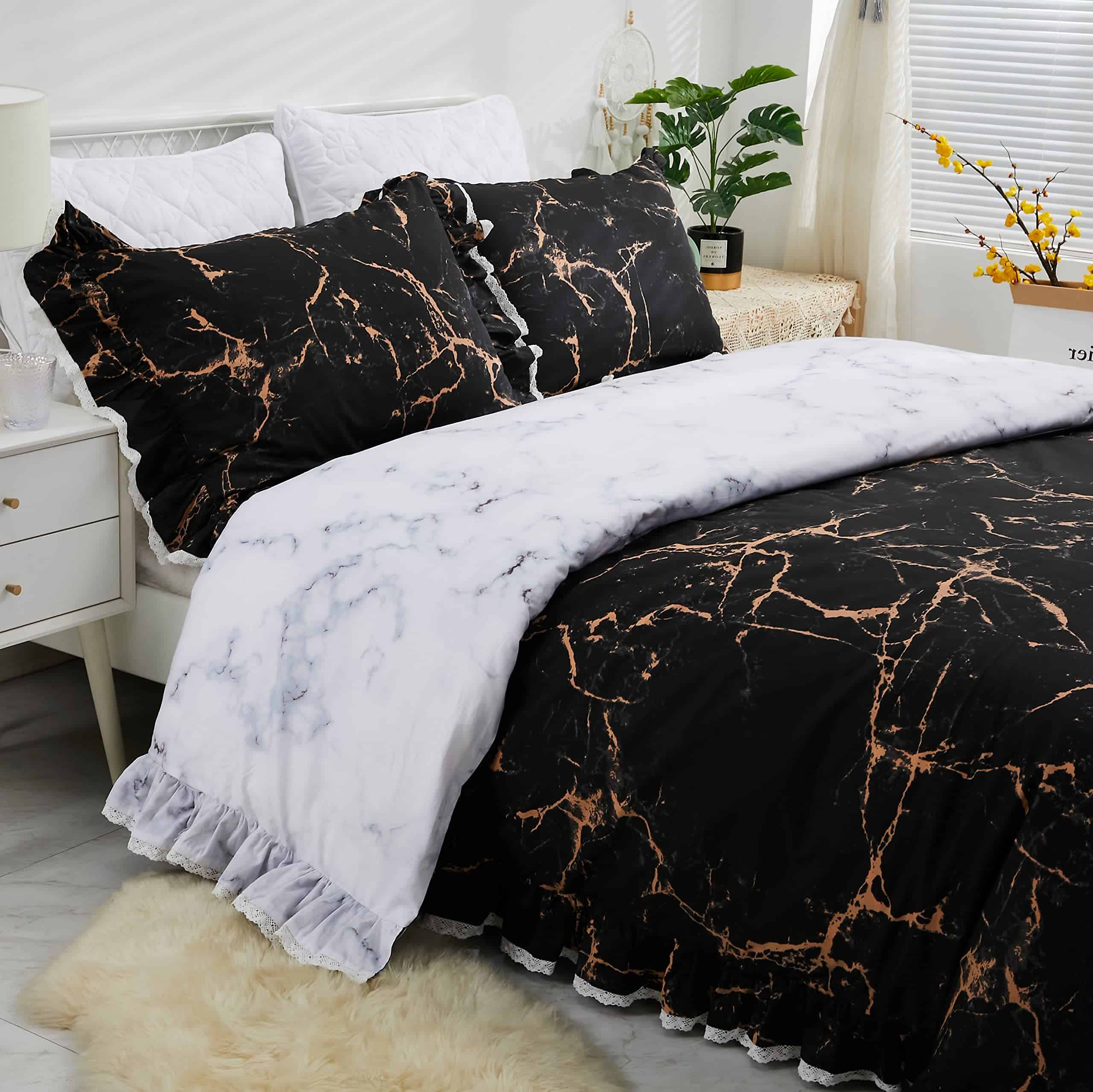 Softta Juego de Funda de Edredón de Algodón 100% con - Imagen 10