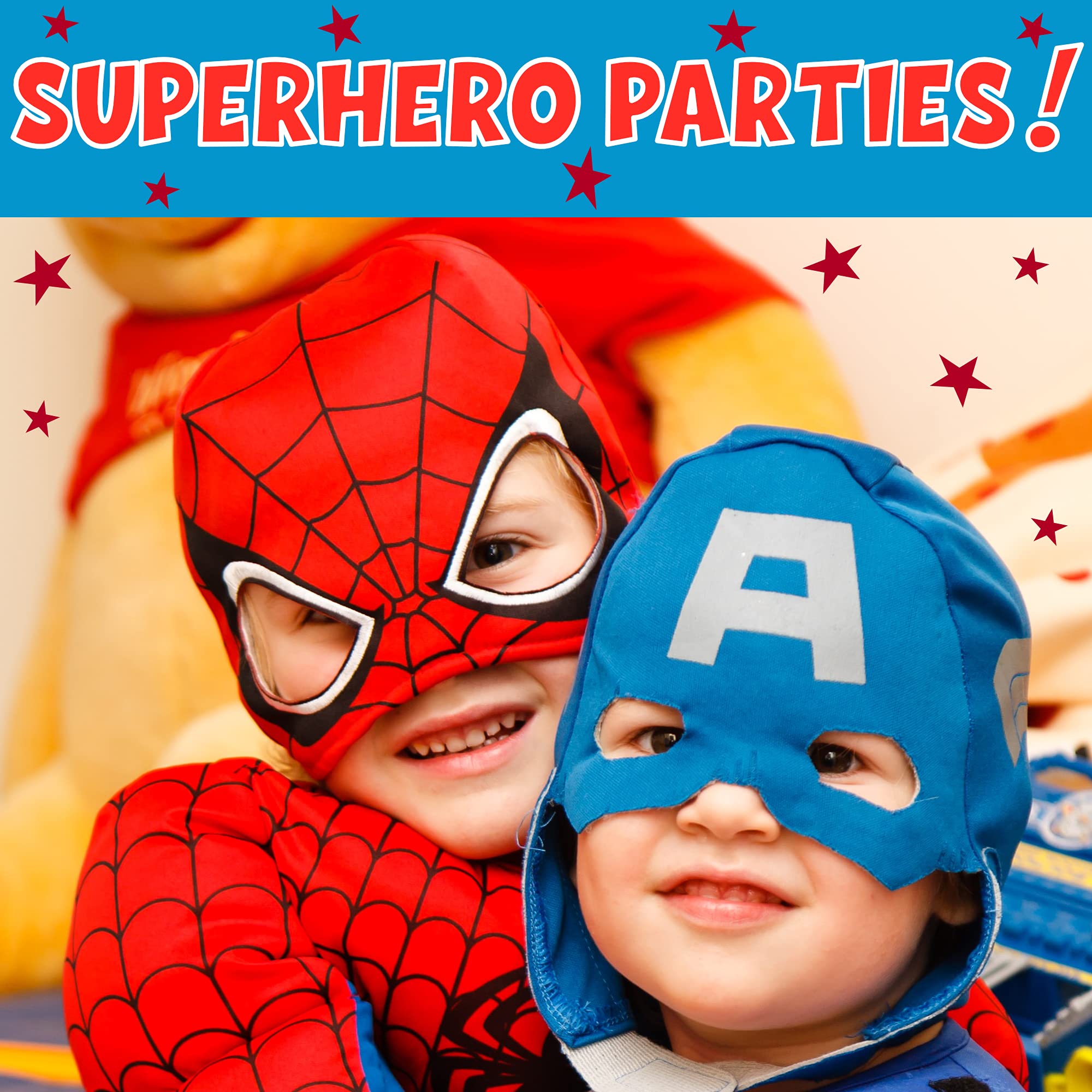 Piñata Grande de 5 Puntas Estrella Roja, Blanca y Azul - Imagen 5