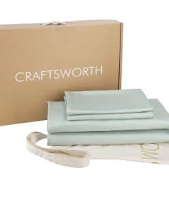 Juego de Sábanas 100% Algodón Egipcio CRAFTSWORTH Twin 3