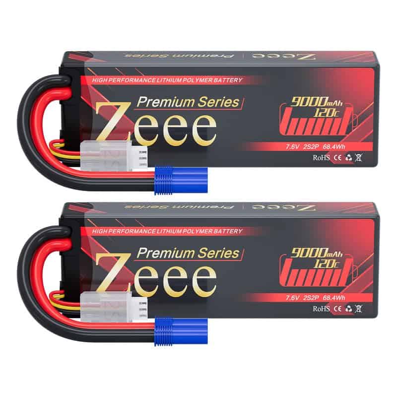 Batería Lipo Zeee Serie Premium 2S 9000mAh 7.6V HV-Lipo