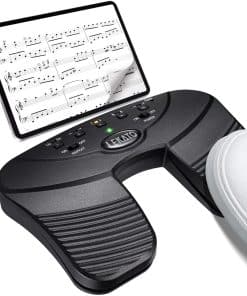 Pedal inalámbrico para pasar páginas LEKATO para Ipad,