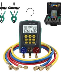Juego de Medidores Manifold Digital para HVAC Sensor de