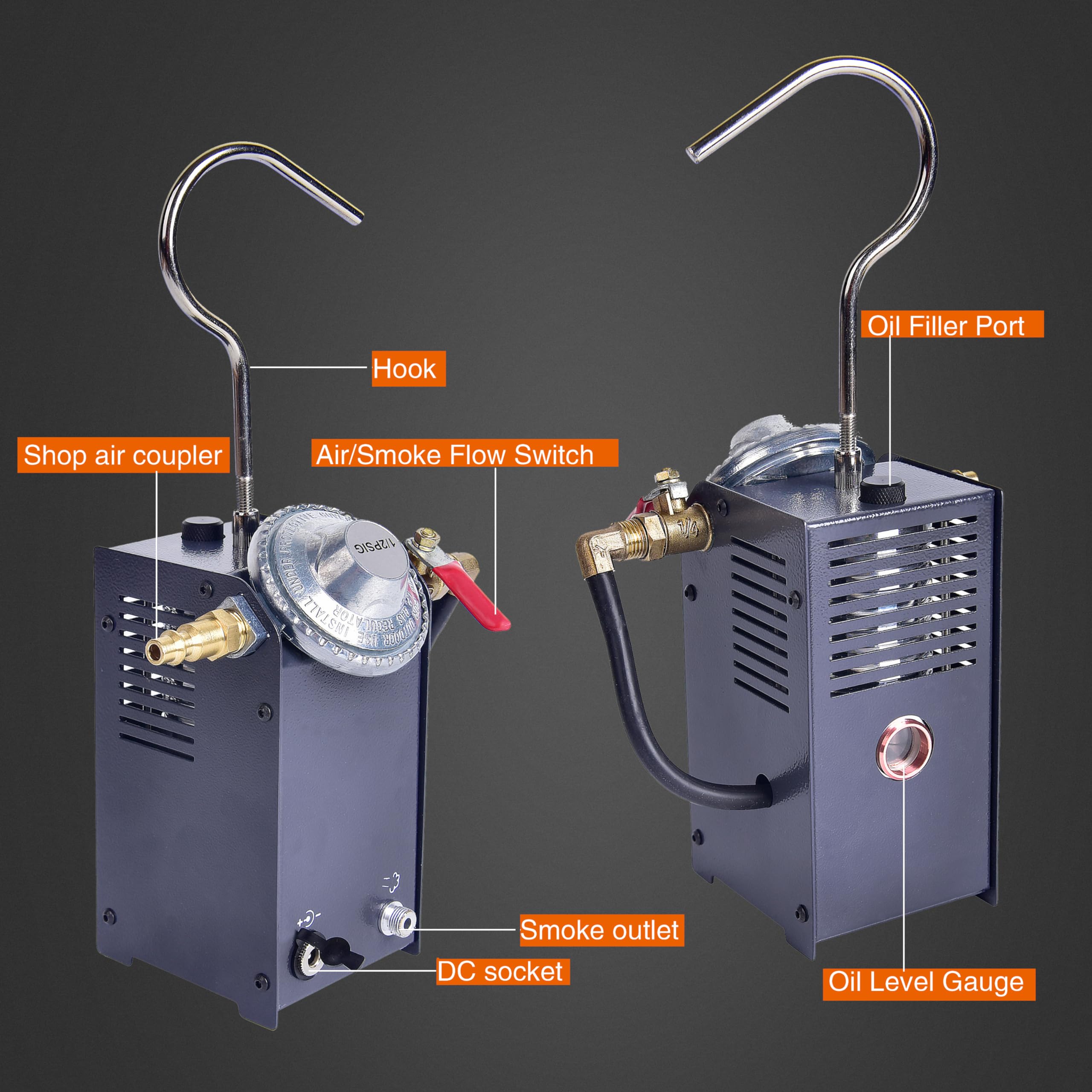 Máquina de Humo para Detección de Fugas de Combustible en - Imagen 4