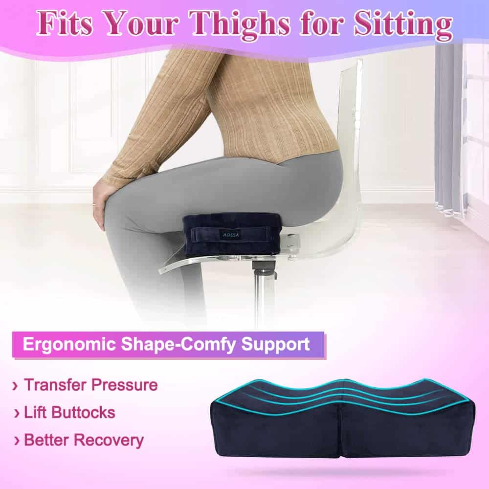 Almohada BBL Brazilian Butt Lift Post Cirugía para Sentarse - Imagen 4