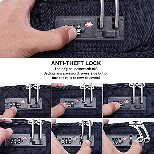 Bolso para Laptop Omnpak de 17.3 Pulgadas con Candado de - Imagen 8