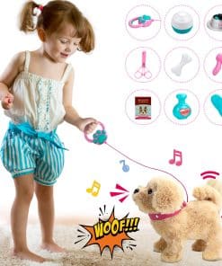 Peluche de Perrito Golden Retriever Parlante que Repite lo