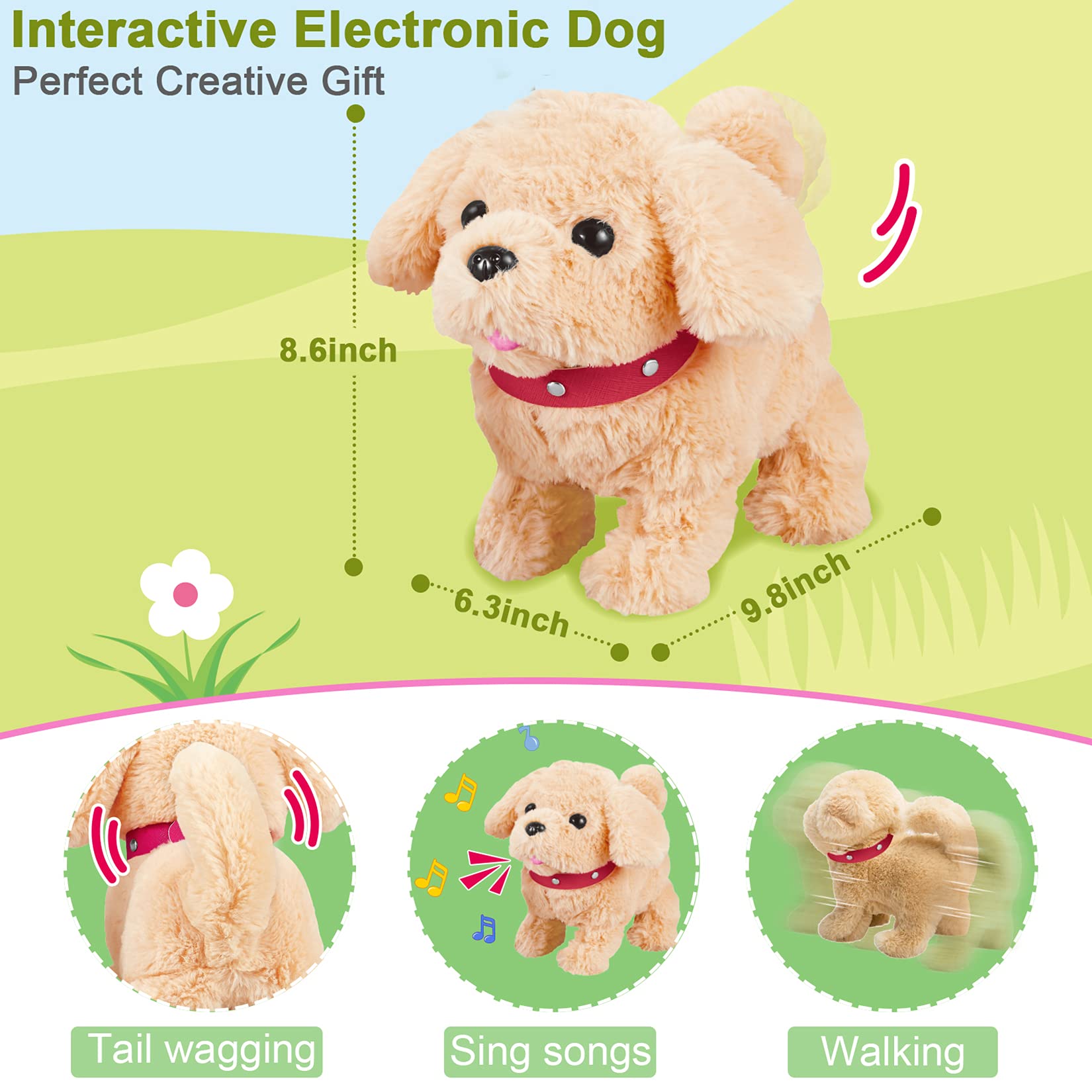 Juguete Perrito Koonie, Cantante, Caminante, Ladrador, - Imagen 9