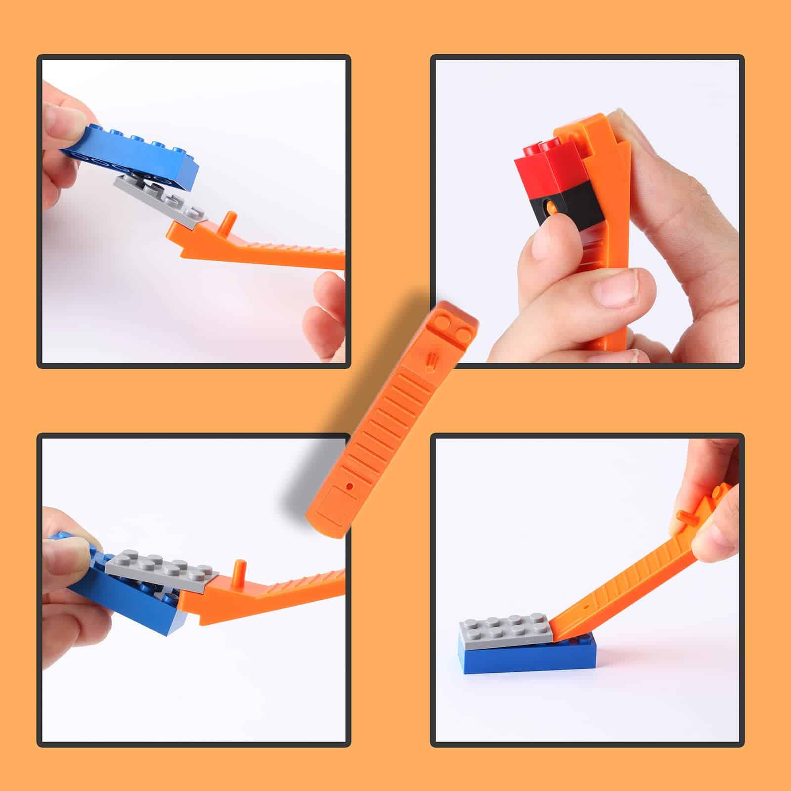 LOONGON Juego de Bloques de Construcción Clásicos, Set de - Imagen 7