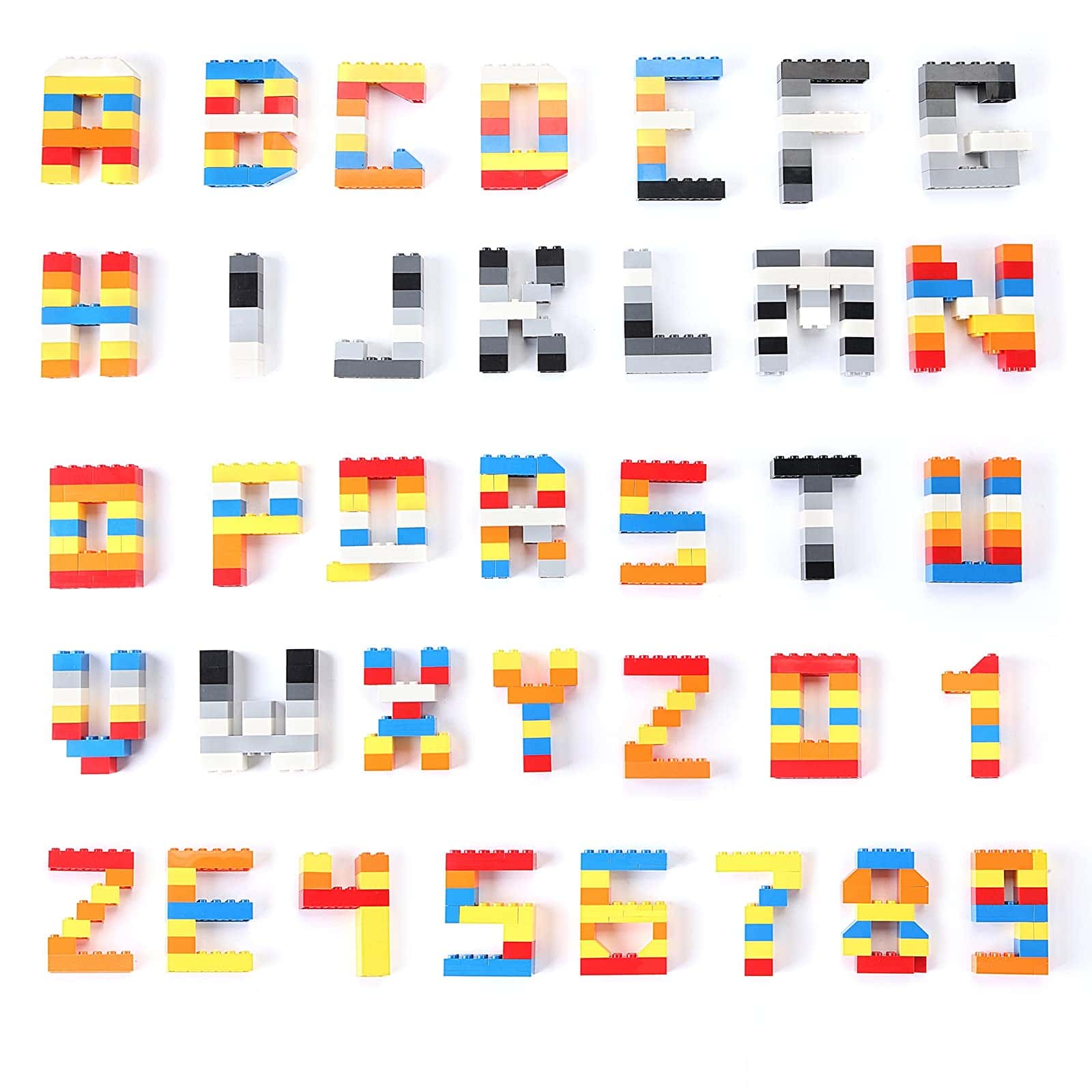 LOONGON Juego de Bloques de Construcción Clásicos, Set de - Imagen 6