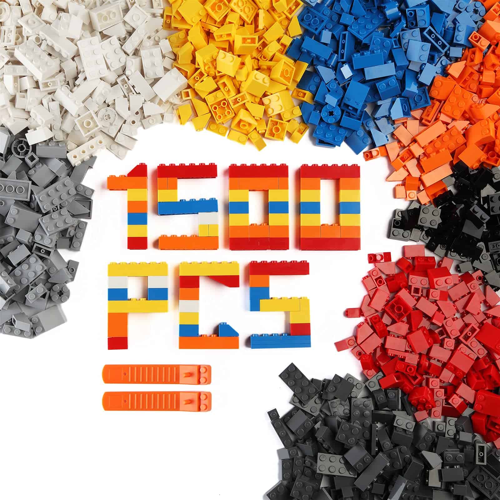 LOONGON Juego de Bloques de Construcción Clásicos, Set de - Imagen 3