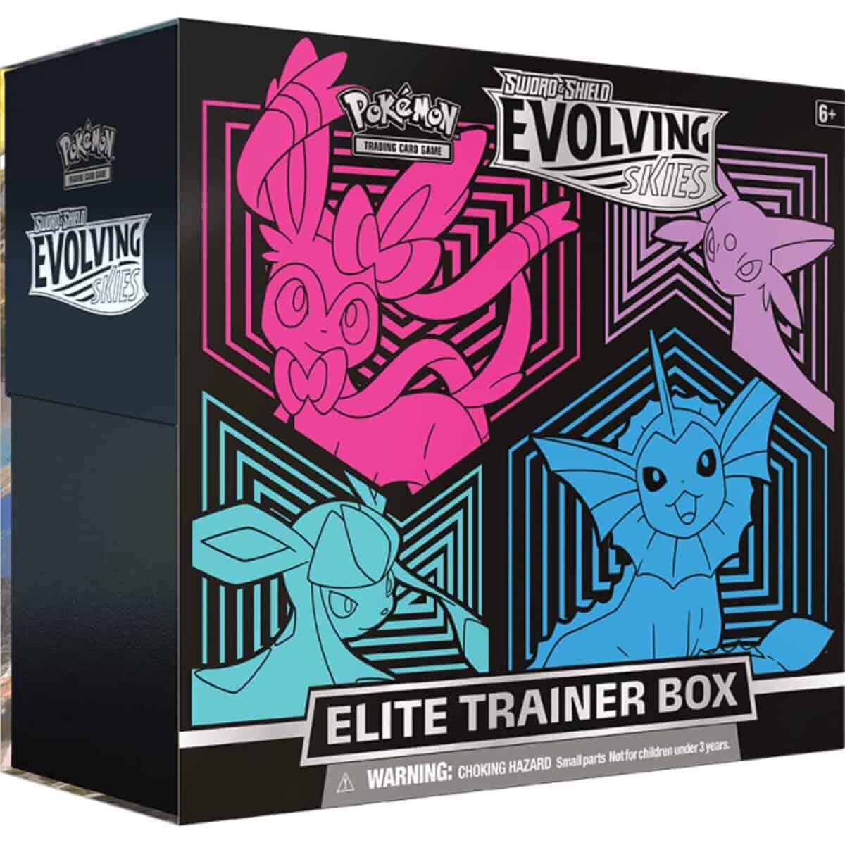 Pokemon SAS7 Evolving Skies Eliter Trainer Box - Azul