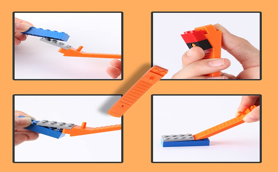 LOONGON Classic Brick Blocks Bulk Set, Juego de Ladrillos - Imagen 6