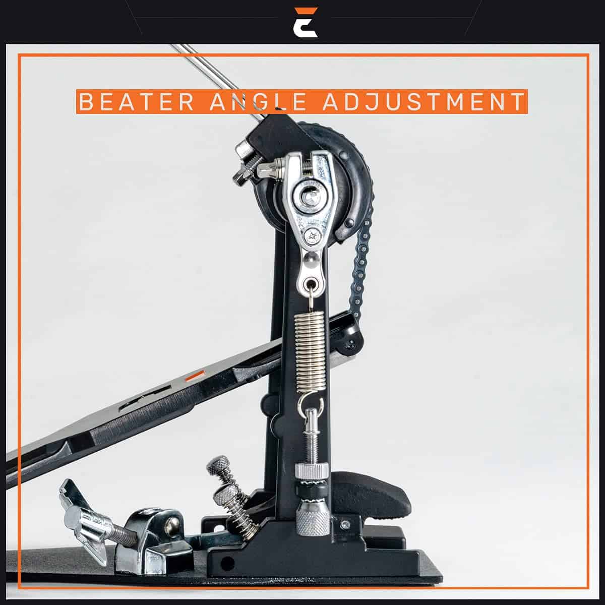 Pedal Premium de Bombo simple, Diseño de Hardware Edge - Imagen 5